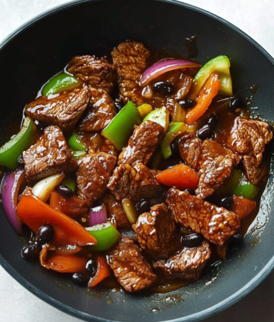 Beef in Black Bean Sauce 3 Beef in Black Bean Sauce