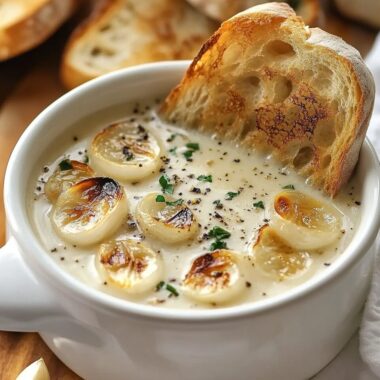 Country French Garlic Soup 2 Country French Garlic Soup