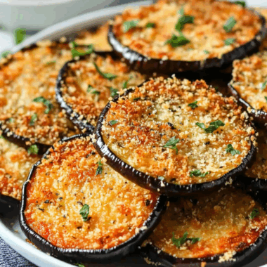 Crispy Baked Italian Eggplant 2 Crispy Baked Italian Eggplant