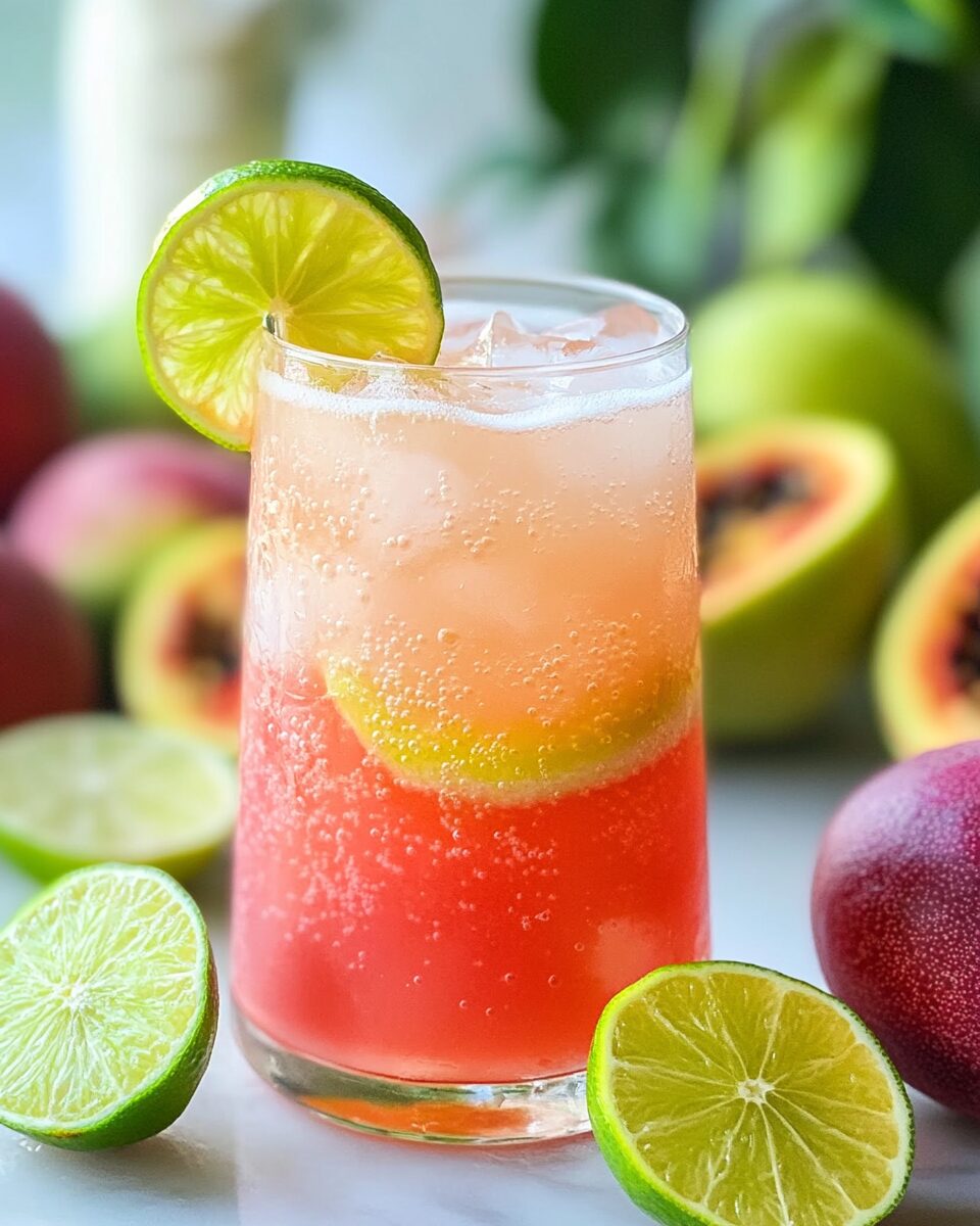 Guava Rum Cocktail 2 Guava Rum Cocktail