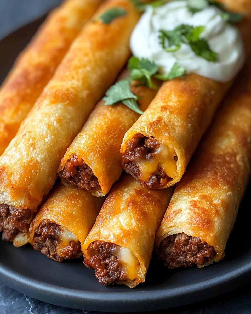 Beef Taquitos 3 Beef Taquitos