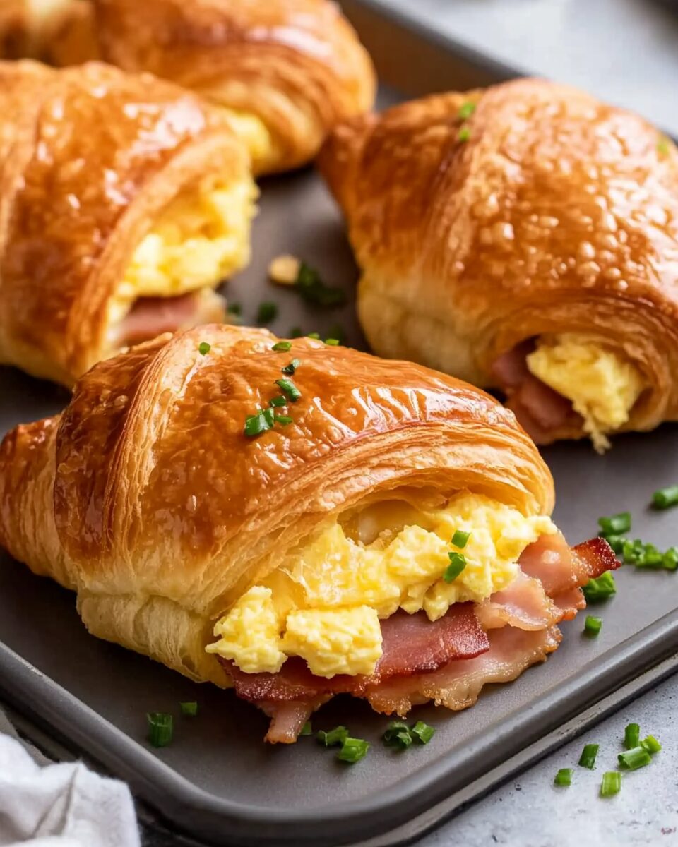 Croissant Breakfast Sandwiches