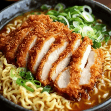 Miso Ramen with Chicken Katsu 3 Miso Ramen with Chicken Katsu