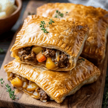 Savory Hand Pies 3 Savory Hand Pies