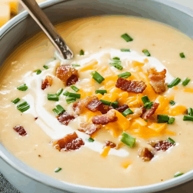 Baked Potato Soup 2 Baked Potato Soup
