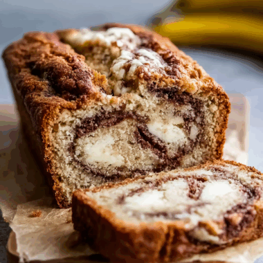 Cream Cheese Cinnamon Swirl Banana Bread 2 Cream Cheese Cinnamon Swirl Banana Bread