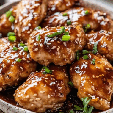 Honey Garlic Chicken 3 Honey Garlic Chicken