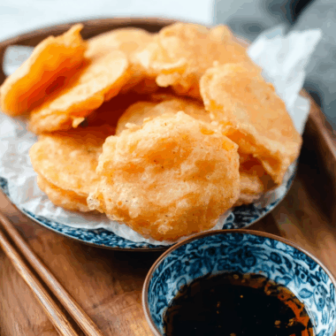 Japanese Sweet Potato Tempura 3 Japanese Sweet Potato Tempura