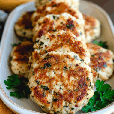 Chicken Cakes 3 Chicken Cakes
