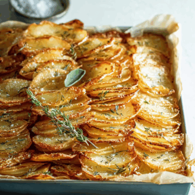 Crispy Leaf Potatoes With Oregano Salt 2 Crispy Leaf Potatoes With Oregano Salt