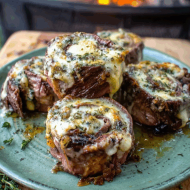 French Onion Steak Pinwheels 2 French Onion Steak Pinwheels