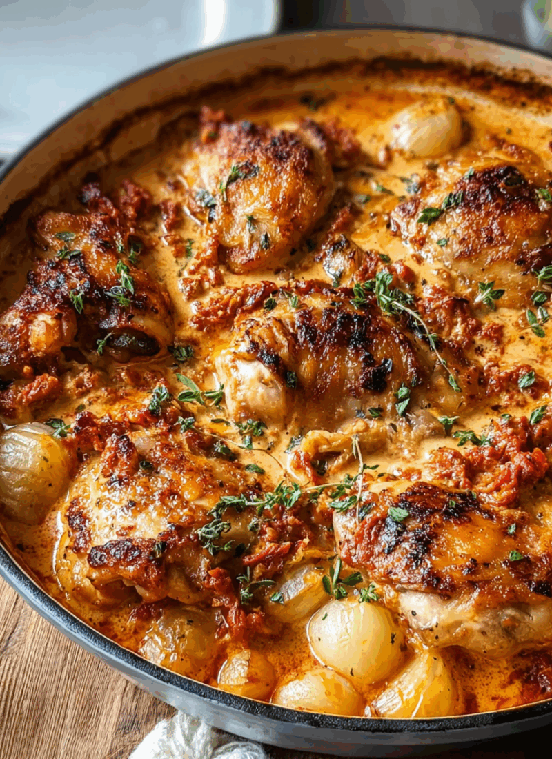 Chicken & Nduja Bake