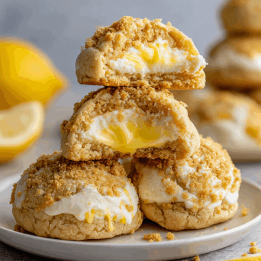 Zesty Lemon Cheesecake Cookies 2 Zesty Lemon Cheesecake Cookies