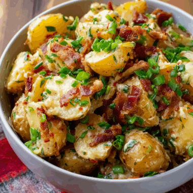 Warm German Potato Salad 2 Warm German Potato Salad