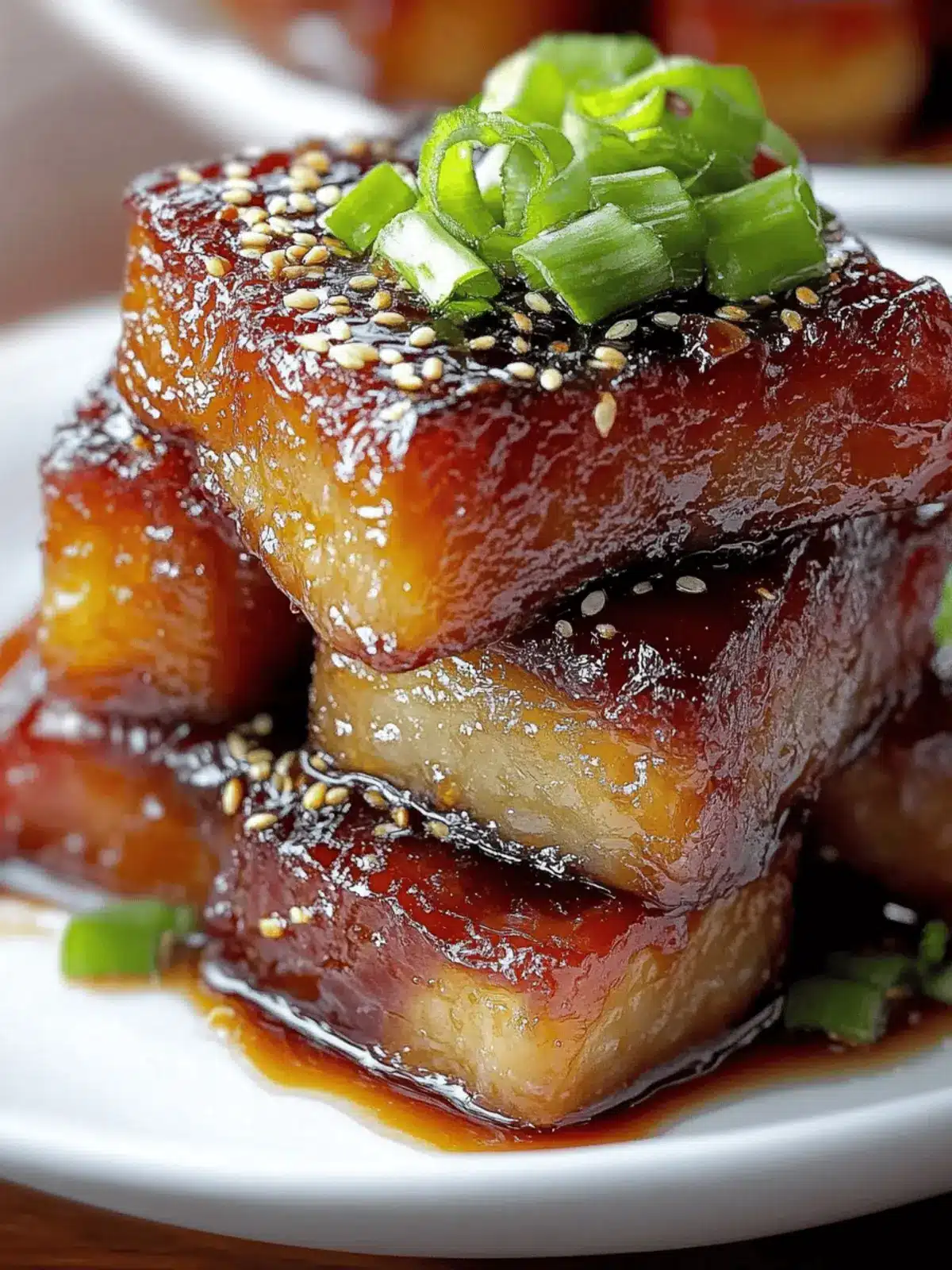 Caramelized Honey Glazed Pork Belly for Ultimate Flavor Bliss 4 Caramelized Honey Glazed Pork Belly