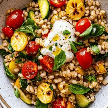 Delicious Barley Salad with Summer Vegetables in Minutes 10 Barley Salad With Summer Vegetables