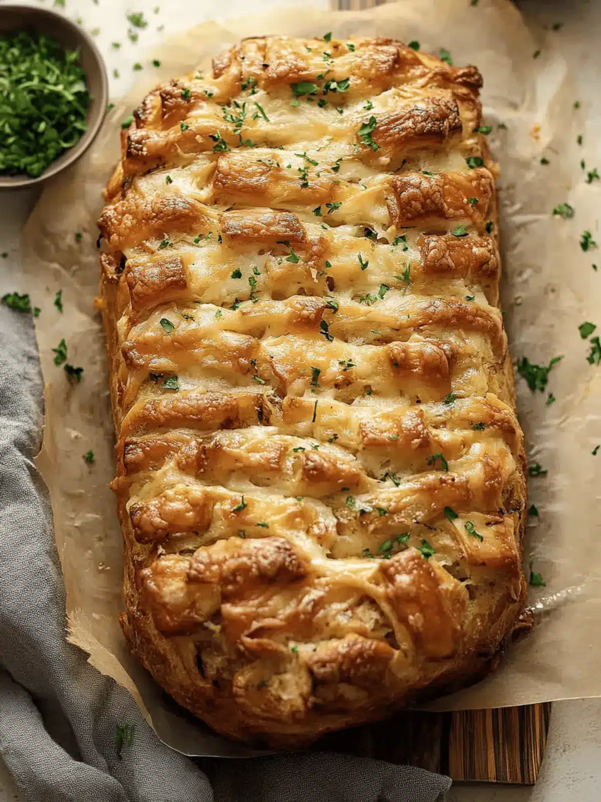 Cheesy Garlic Pull-Apart Bread: Easy, Gooey Comfort Food! 5 Cheesy Garlic Pull-Apart Bread