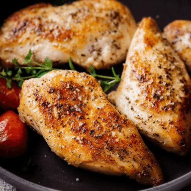 Simple Baked Chicken Breasts 2 Simple Baked Chicken Breasts