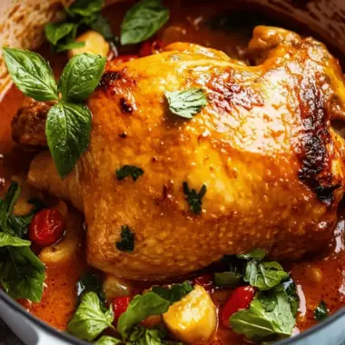 Thai Red Curry Pot Roast Chicken: A Cozy One-Pot Delight 10 Thai Red Curry Pot Roast Chicken
