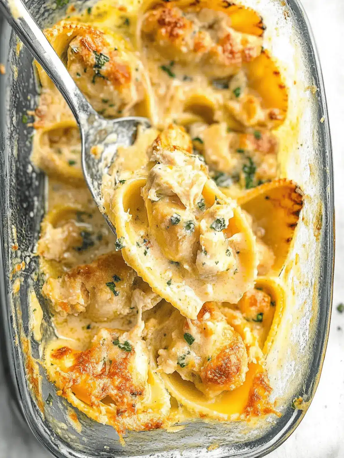 Savor Creamy Chicken Scampi Stuffed Pasta Shells Tonight 5 Chicken Scampi Stuffed Pasta Shells