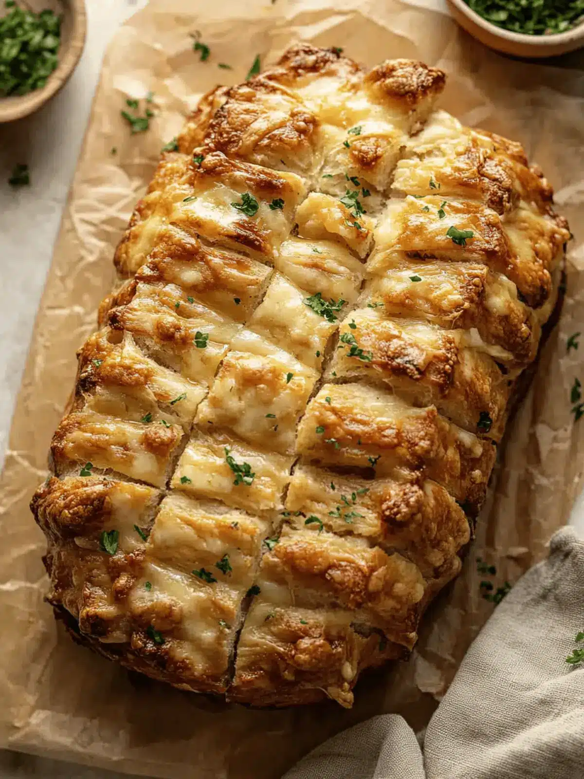 Cheesy Garlic Pull-Apart Bread: Easy, Gooey Comfort Food! 2 Cheesy Garlic Pull-Apart Bread: Easy, Gooey Comfort Food!
