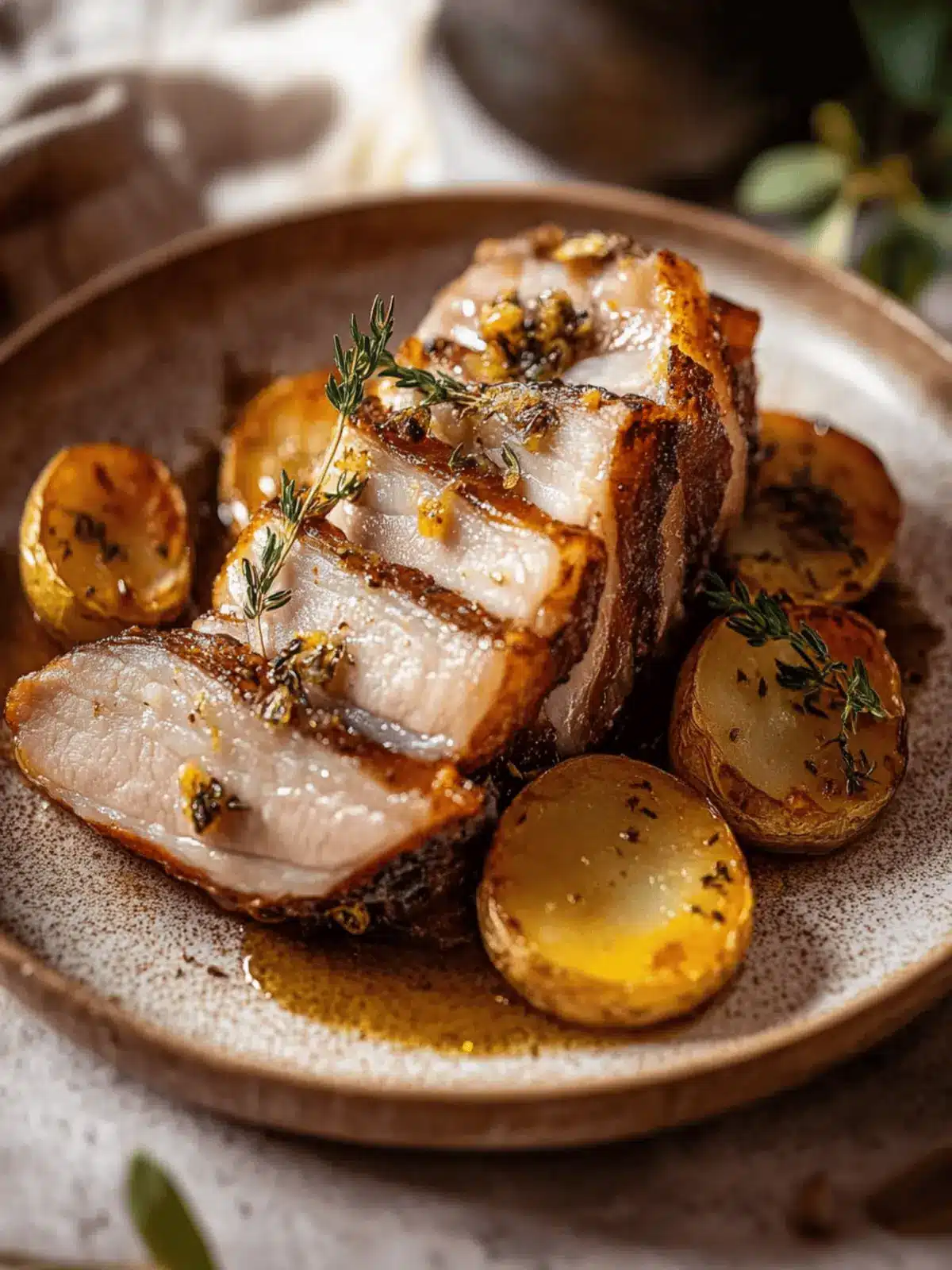 Slow Cooked Pork Belly with Fennel Seeds & Perfectly Confit Potatoes 5 Slow Cooked Pork Belly with Fennel Seeds & Confit Potatoes