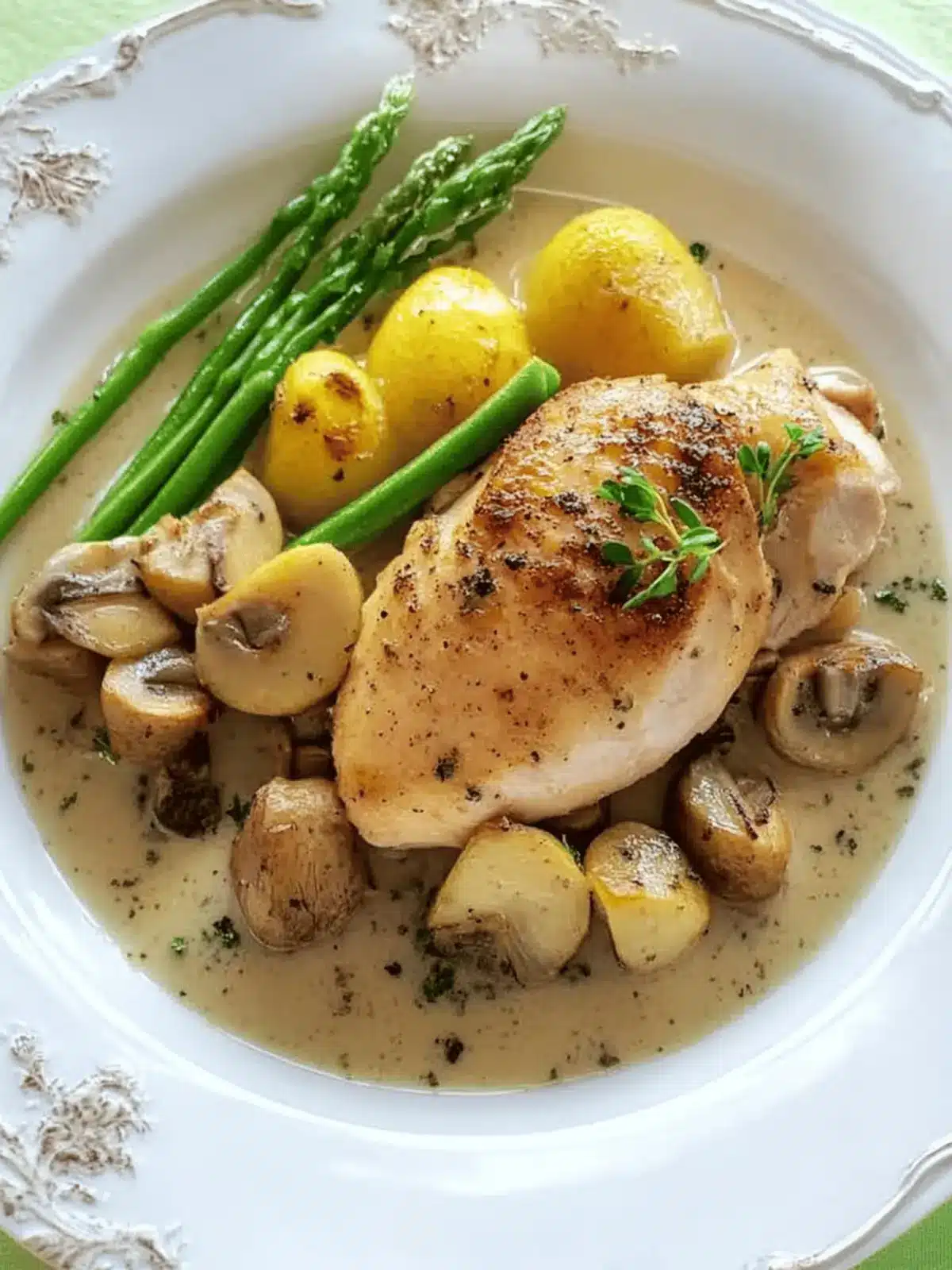 Sautéed Chicken in Riesling Sauce: A Cozy French Delight 2 Sautéed Chicken in Riesling Sauce: A Cozy French Delight