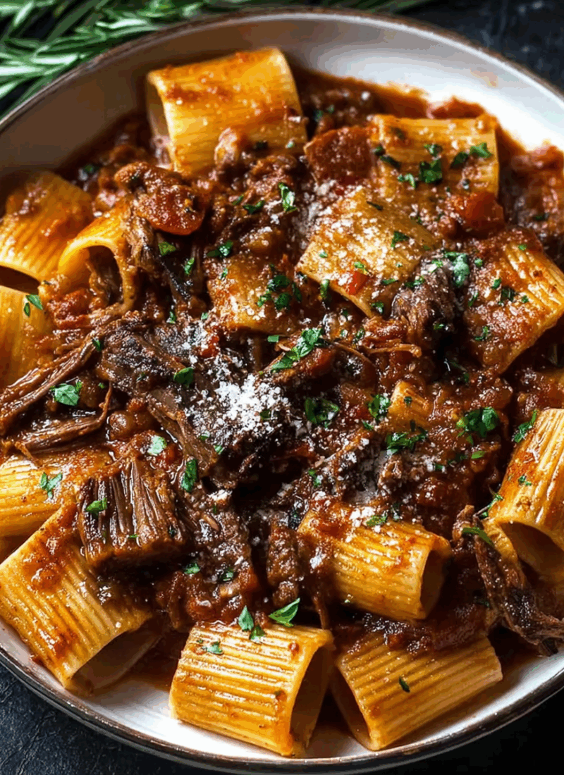 Braised Short Rib Ragu Pasta