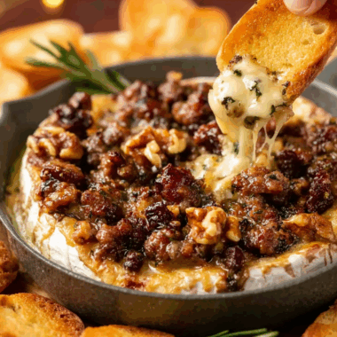 Sausage Baked Brie 3 Sausage Baked Brie