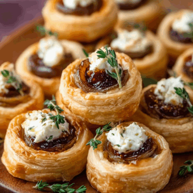 Goat Cheese and Fig Puff Pastry Tarts 3 Goat Cheese and Fig Puff Pastry Tarts