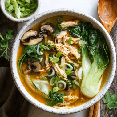 Bokchoy Chicken Soup 2 Bokchoy Chicken Soup