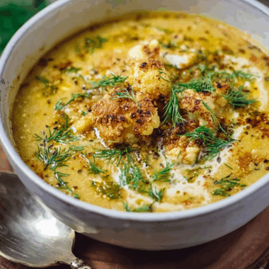 Cauliflower Soup 3 Cauliflower Soup
