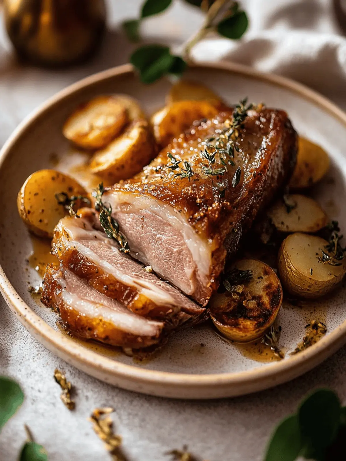 Slow Cooked Pork Belly with Fennel Seeds & Perfectly Confit Potatoes 3 Slow Cooked Pork Belly with Fennel Seeds & Confit Potatoes