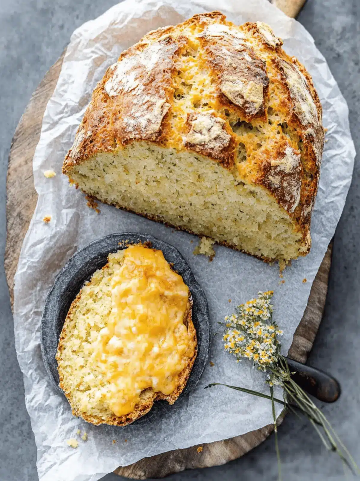 Cheesy Irish Soda Bread – Quick, Fluffy, and Full of Flavor 2 Cheesy Irish Soda Bread – Quick, Fluffy, and Full of Flavor