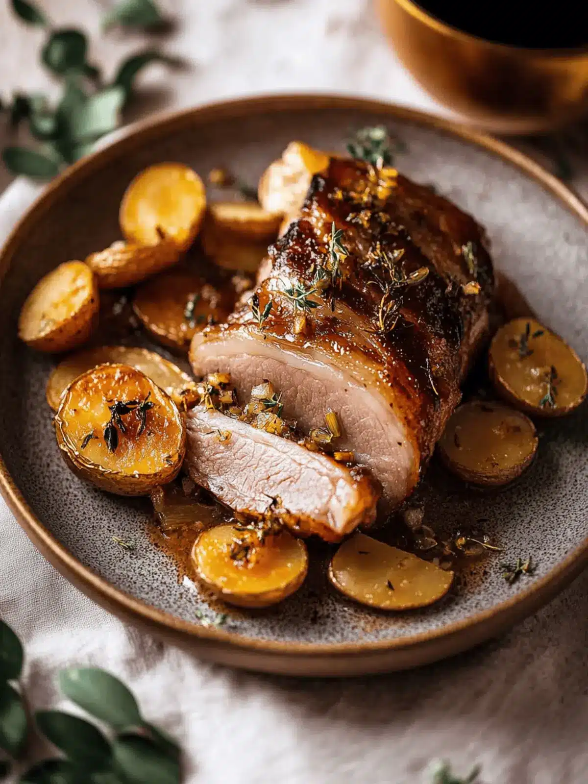 Slow Cooked Pork Belly with Fennel Seeds & Perfectly Confit Potatoes 4 Slow Cooked Pork Belly with Fennel Seeds & Confit Potatoes
