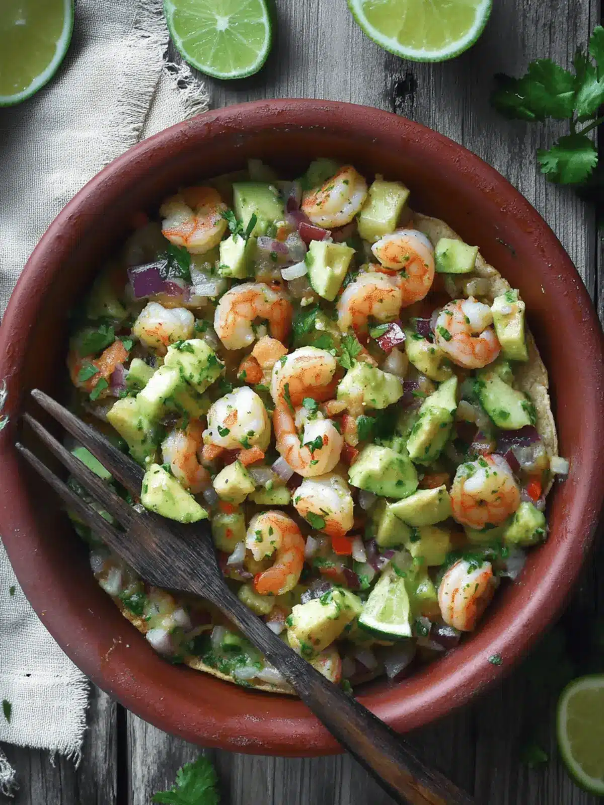 Zesty Shrimp Aguachile Tostadas for a Refreshing Bite 2 Shrimp Aguachile Tostada