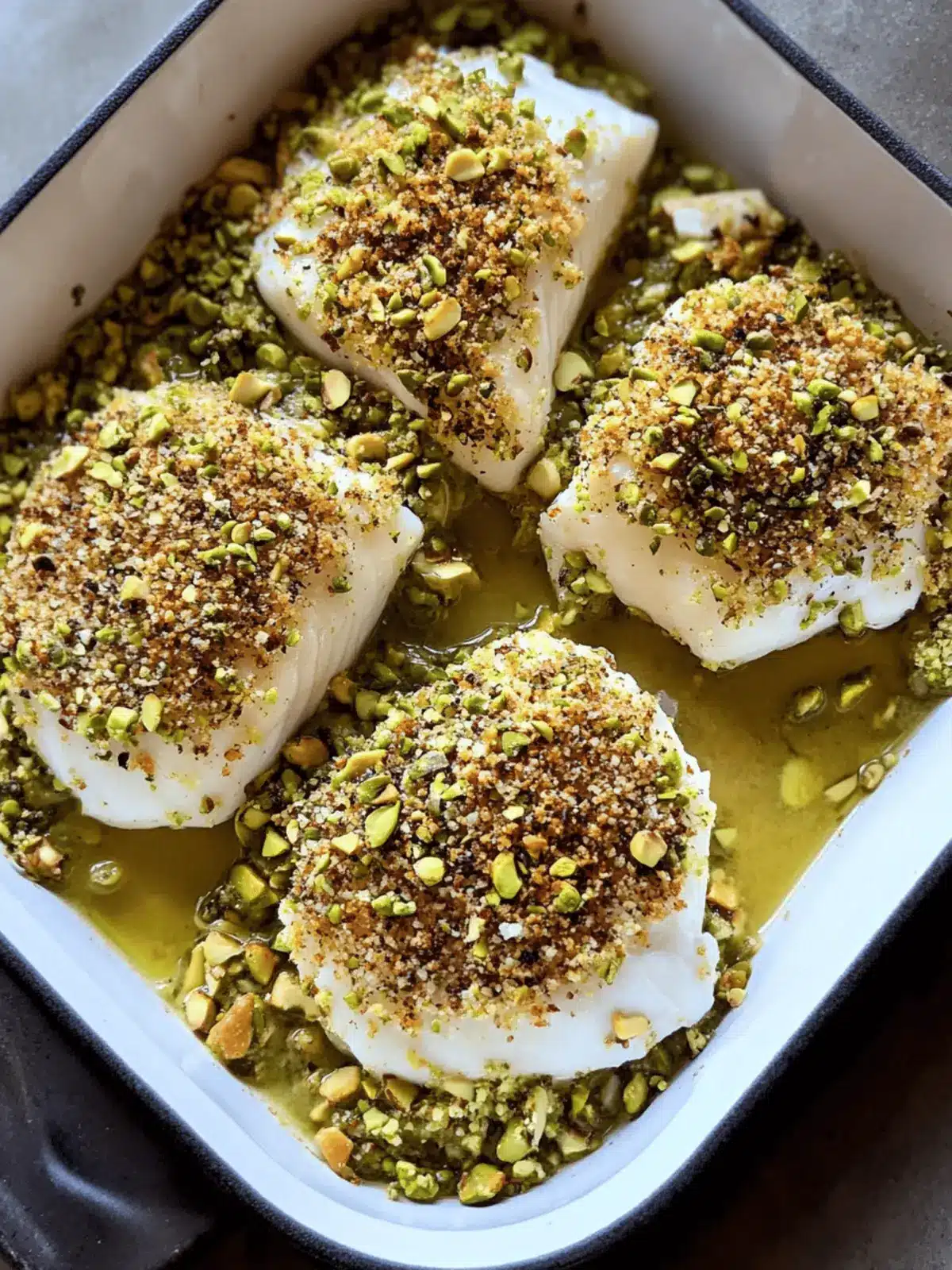 Pistachio Crusted Halibut: A Gourmet Dinner Made Easy 3 Pistachio Crusted Halibut