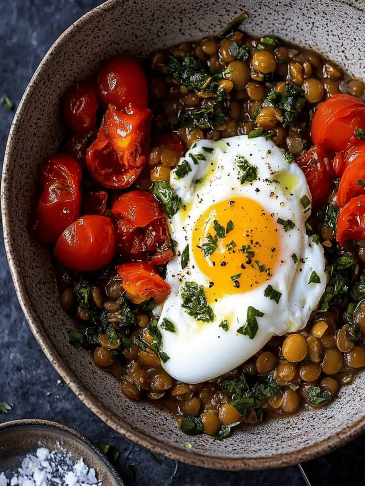 Mediterranean Braised Lentils With Poached Egg for Cozy Nights 5 Mediterranean Braised Lentils With Poached Egg