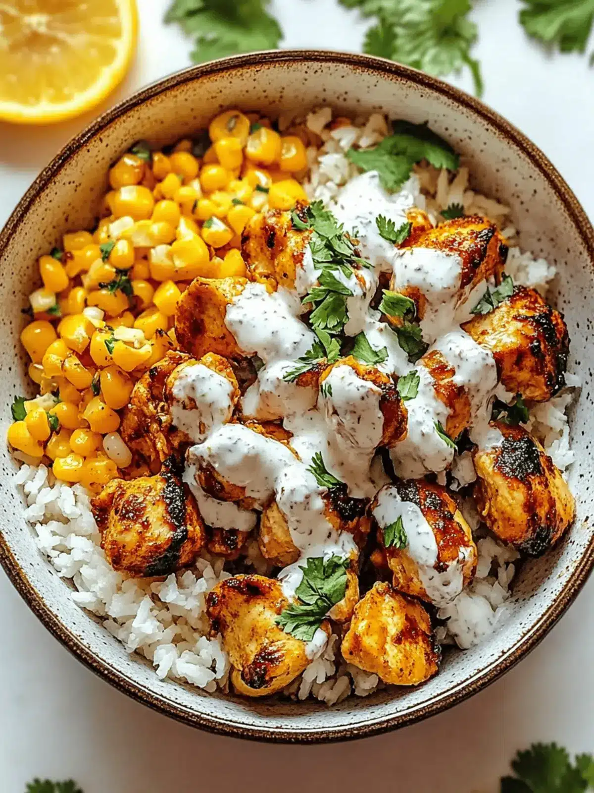 Amazing Street Corn Chicken Bowl for a Flavorful Summer Meal 5 Amazing Street Corn Chicken Bowl
