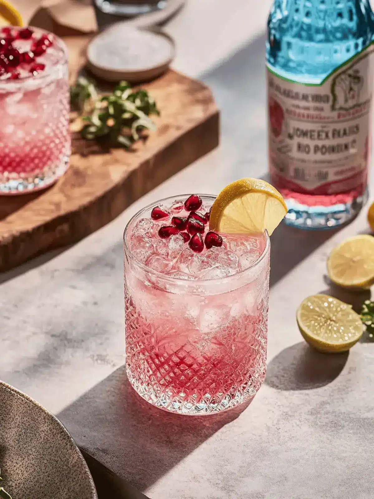 Refreshingly Simple Sparkling Pomegranate Ranch Water Recipe 3 Sparkling Pomegranate Ranch Water