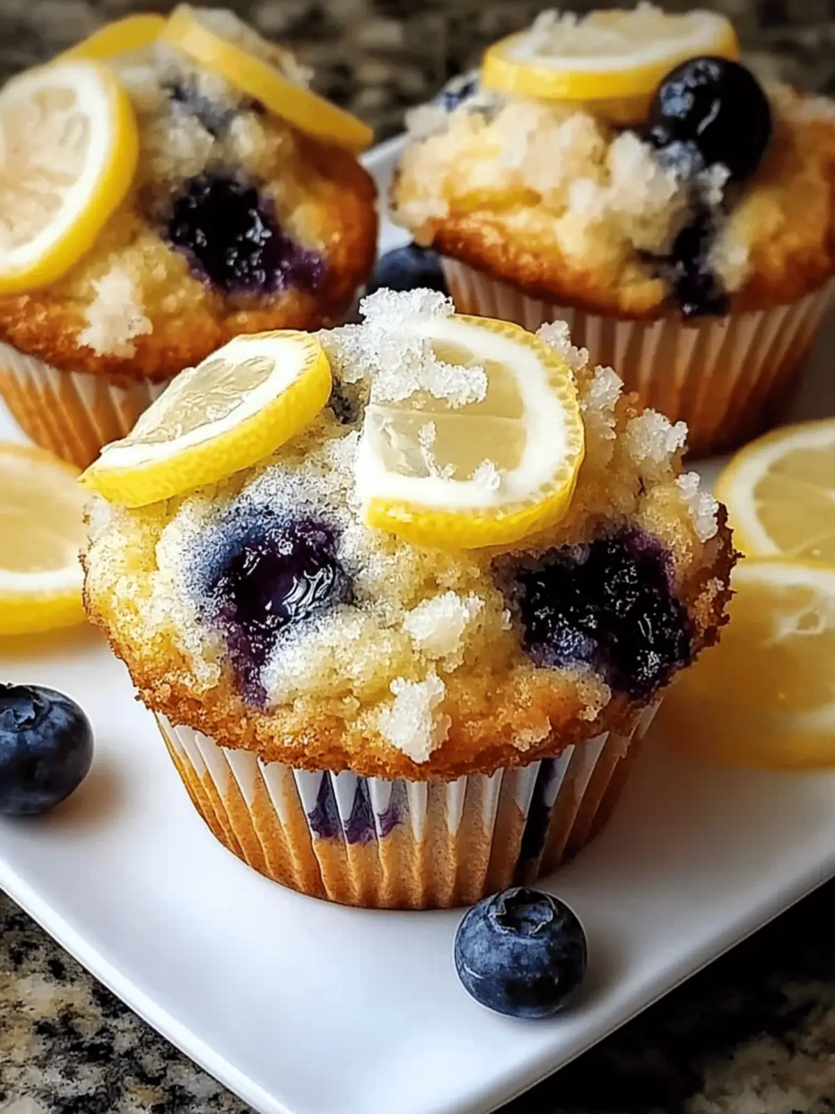 Moist Lemon Blueberry Muffins for a Perfect Morning Boost 3 Lemon Blueberry Muffins