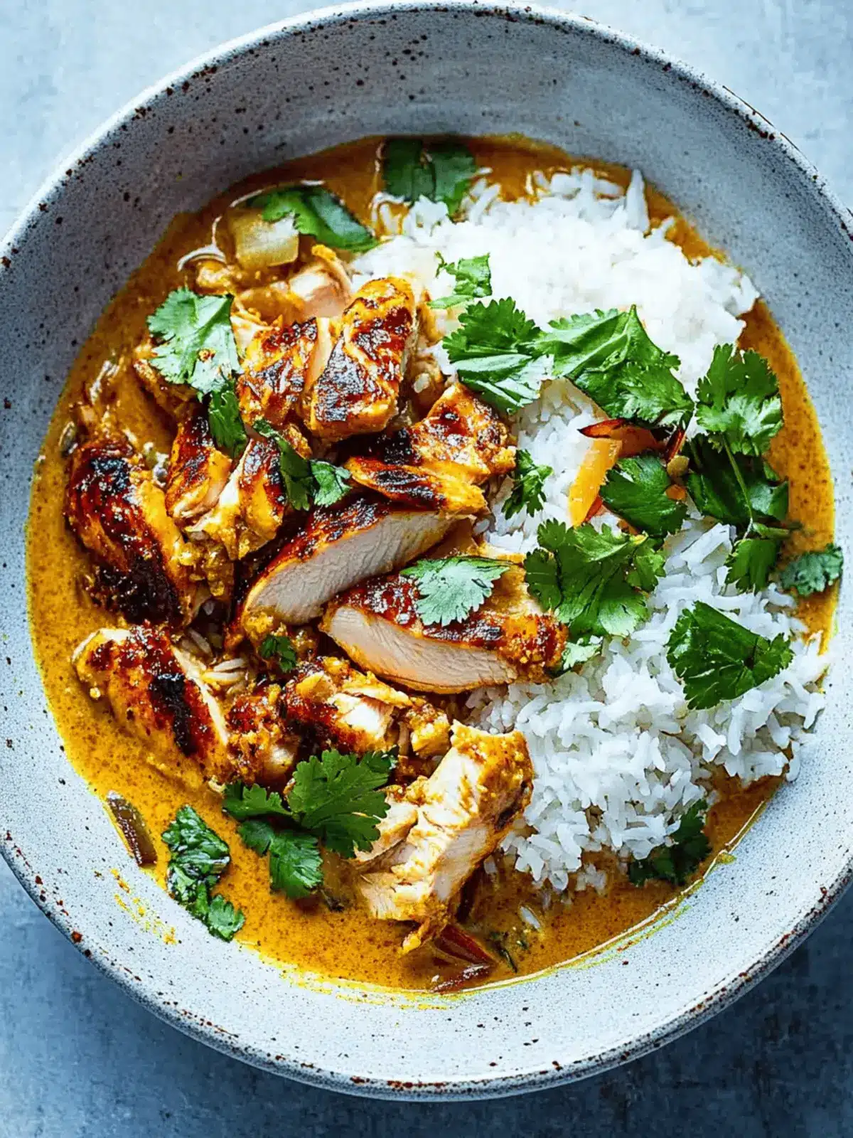 Savory Curried Coconut Chicken & Rice in 30 Minutes 2 Curried Coconut Chicken & Rice