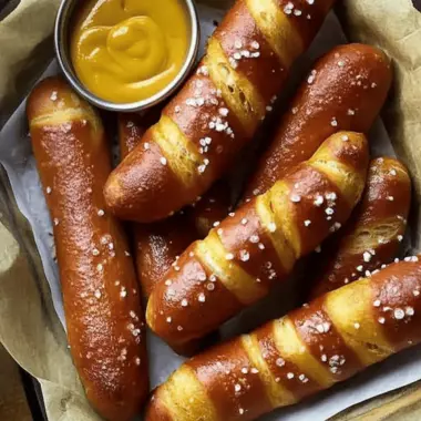 Irresistible Pretzel Dogs: A Chewy Snack Everyone Will Love 9 Pretzel Dogs