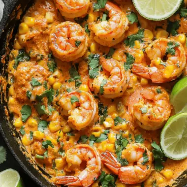 Creamy Mexican Street Corn and Shrimp in 30 Minutes 10 Mexican Street Corn and Shrimp