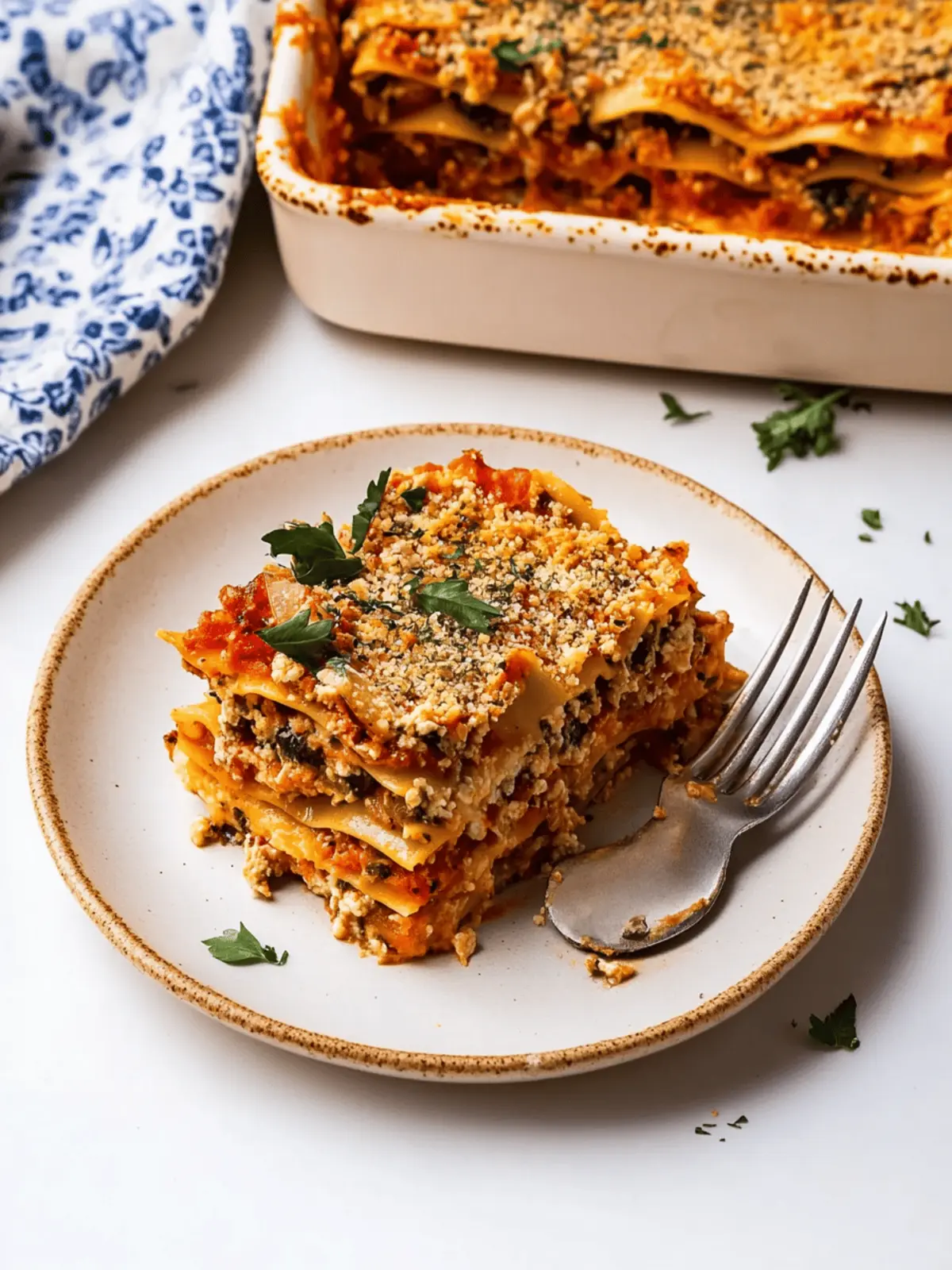 Delicious Vegetable Lasagna with Cashew Ricotta You’ll Love 4 Vegetable Lasagna with Cashew Ricotta