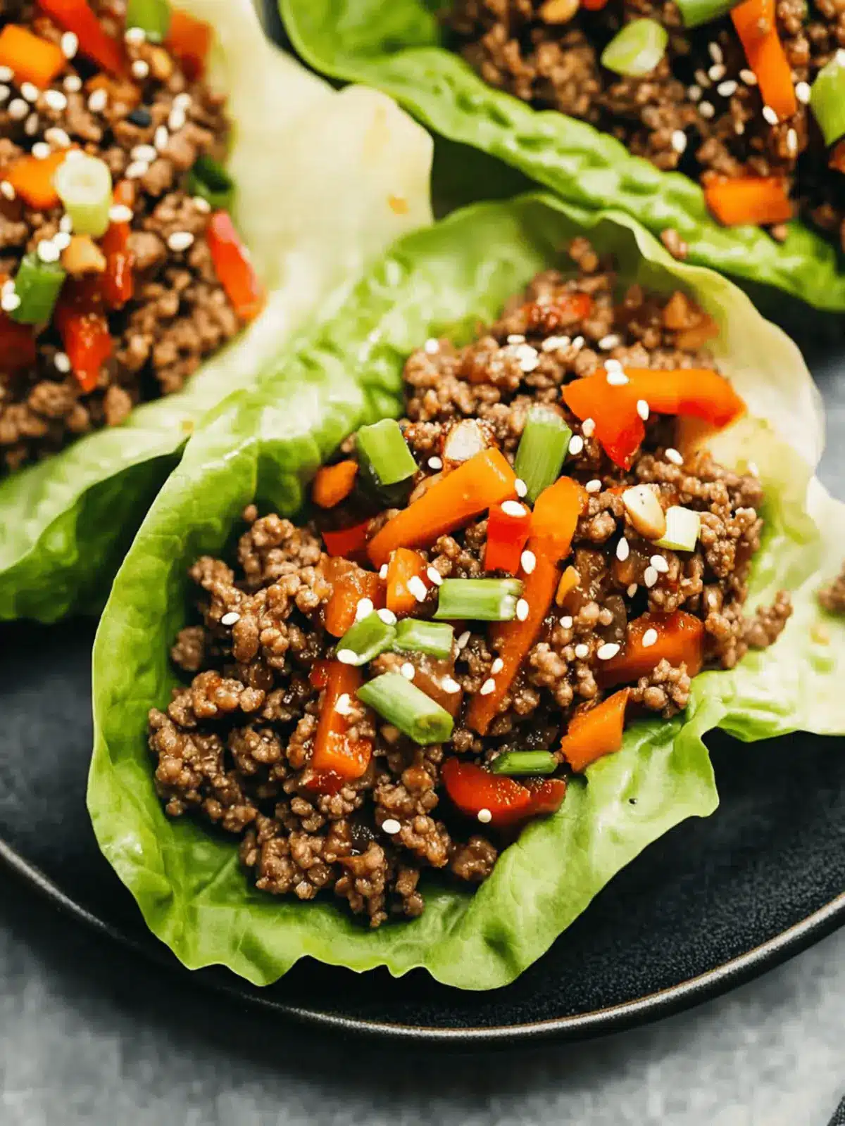 Delicious Asian-Style Ground Beef Lettuce Wraps You’ll Crave 5 Asian-Style Ground Beef Lettuce Wraps