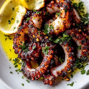 Juicy Grilled Octopus Recipe in Just 20 Minutes Delight 10 Juicy Grilled Octopus Recipe in Just 20 Minutes