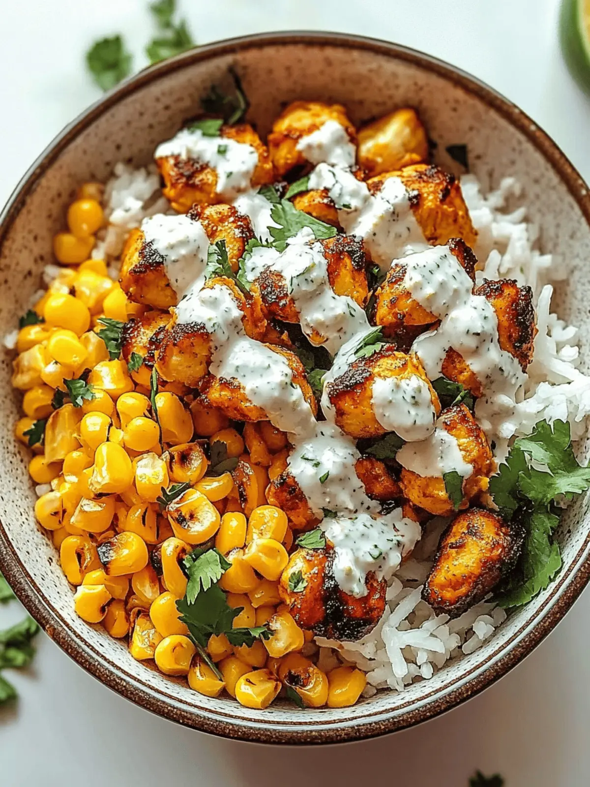Amazing Street Corn Chicken Bowl for a Flavorful Summer Meal 2 Amazing Street Corn Chicken Bowl