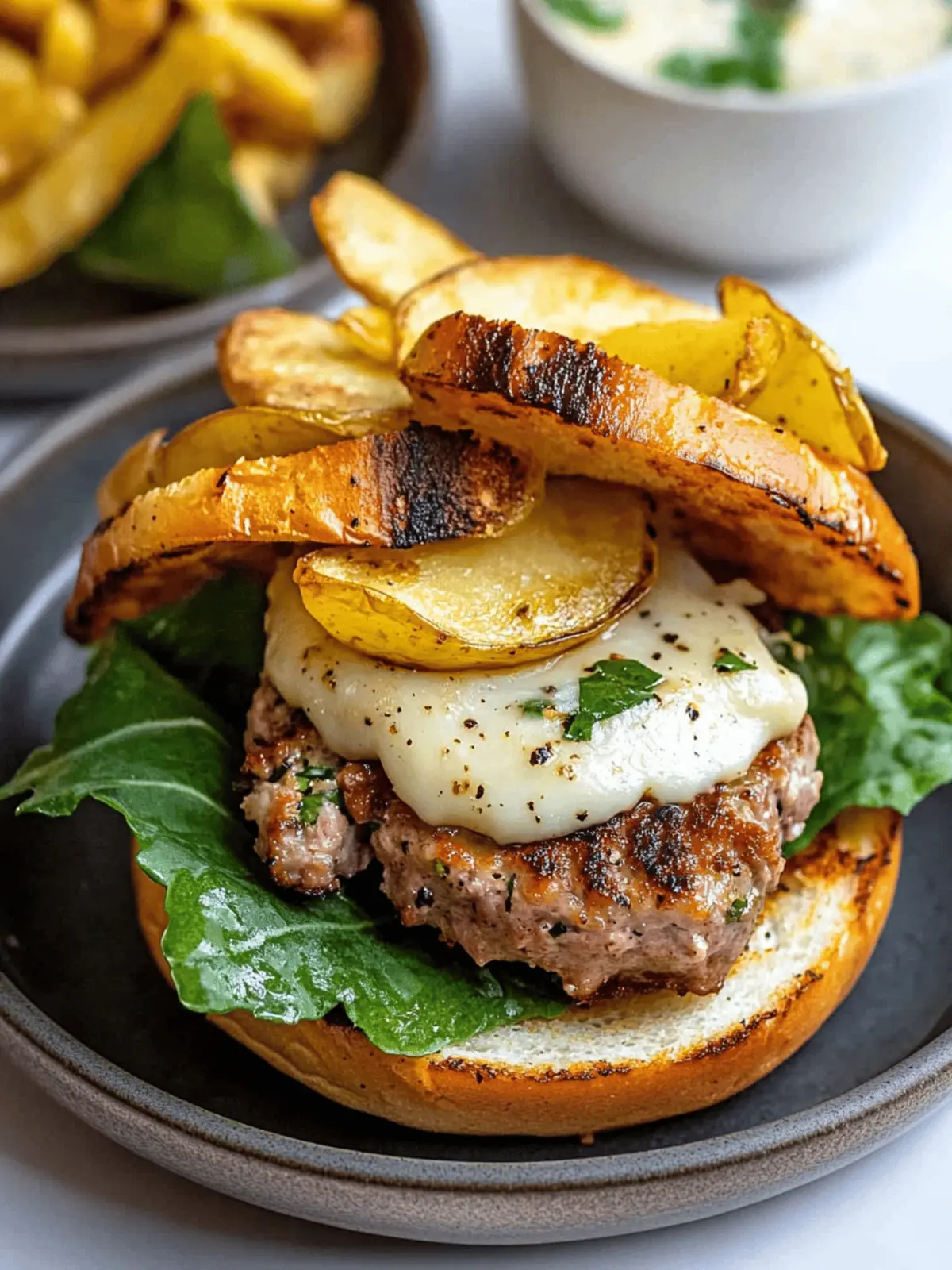 Savory Tuscan Pork Smash Burgers Ready in 30 Minutes 2 Tuscan Pork Smash Burger