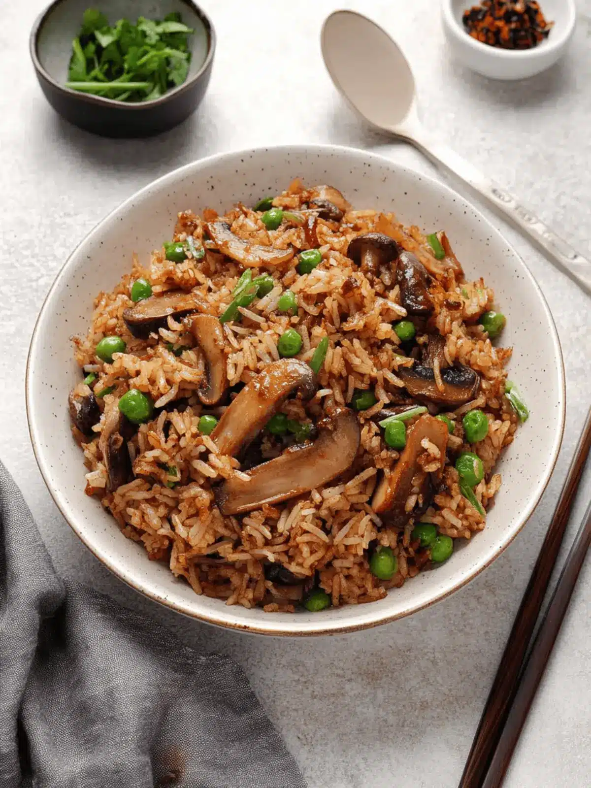 Mushroom Fried Rice: Quick, Flavorful Dinner in 15 Minutes 2 Mushroom Fried Rice